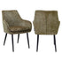 Richmond Interiors - 2er-Set Esszimmerstuhl Chrissy stone chenille (Niagara 104 Stone Chenille) Esszimmerstuhl Richmond Interiors