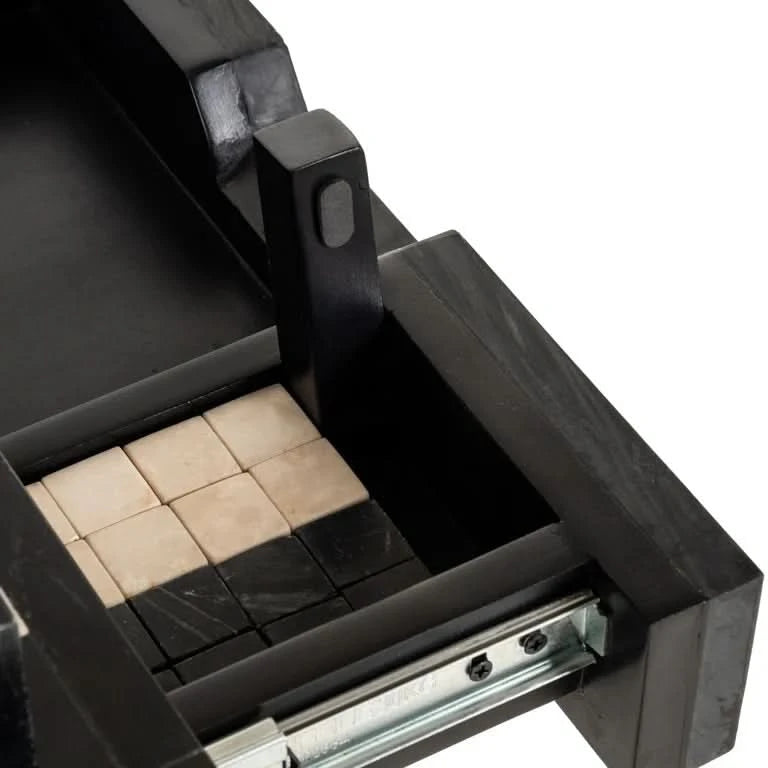 Richmond Interiors Schachtisch Davos (Black) Sofatisch Richmond Interiors