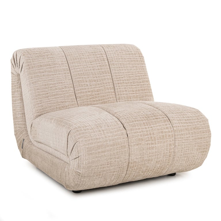 Richmond Interiors Fauteuil Kyli cream jasper (Jasper 11 Cream) Fauteuil Richmond Interiors