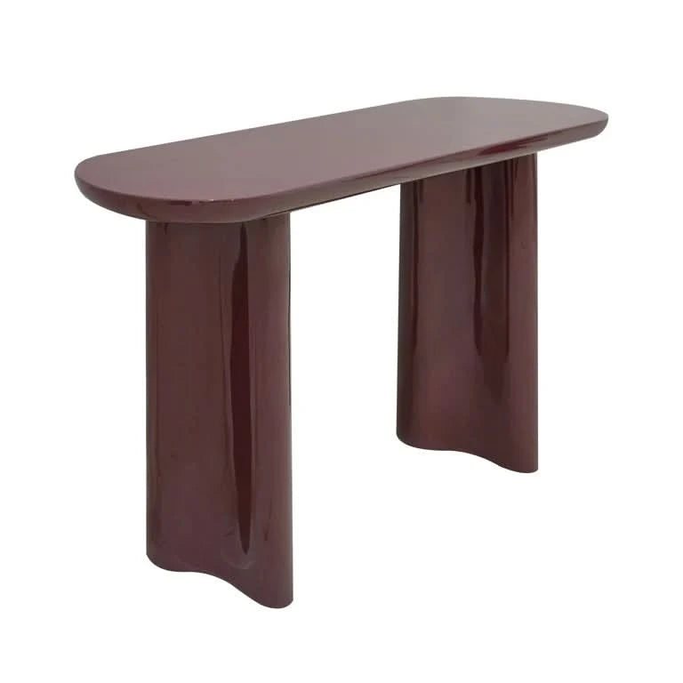 Richmond Interiors Konsolentisch Sunny – Burgundy (Pantone 19-1617 TCX) Konsolentisch Richmond Interiors