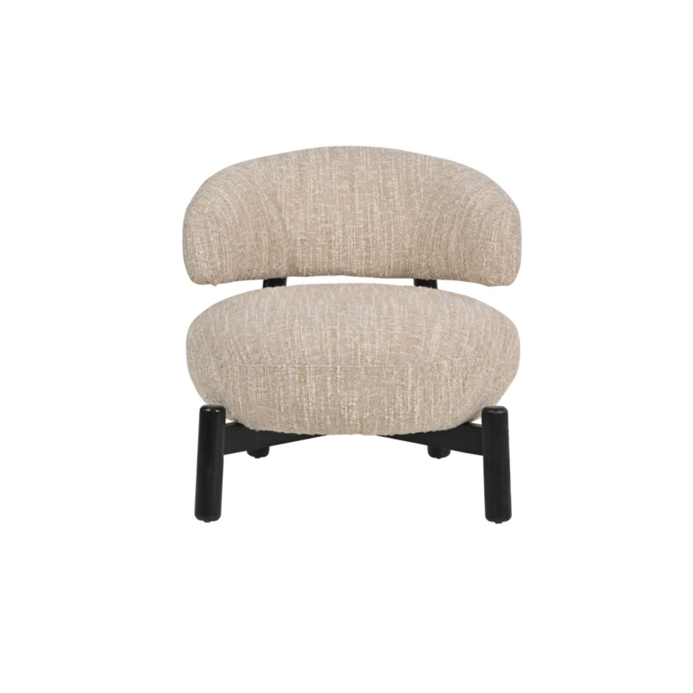 Richmond Interiors – Lounge Sessel Ornella beige angora Polstersessel Richmond Interiors