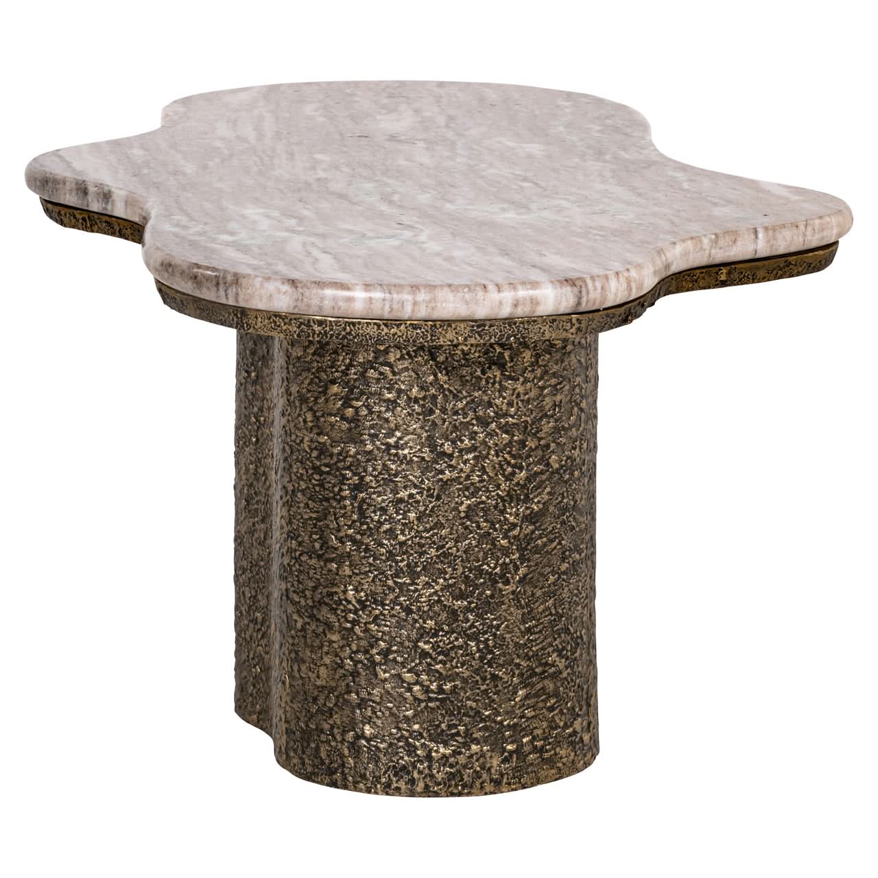 Richmond Interiors – Couchtisch Abandos Brass Antique Couchtisch oval Richmond Interiors