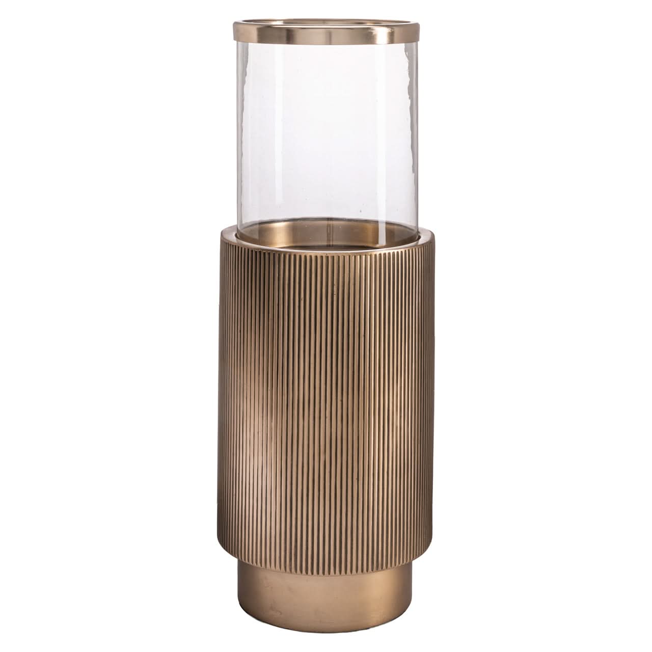 Richmond Interiors Windlicht Soreli – Antik Messing Windlicht Richmond Deko