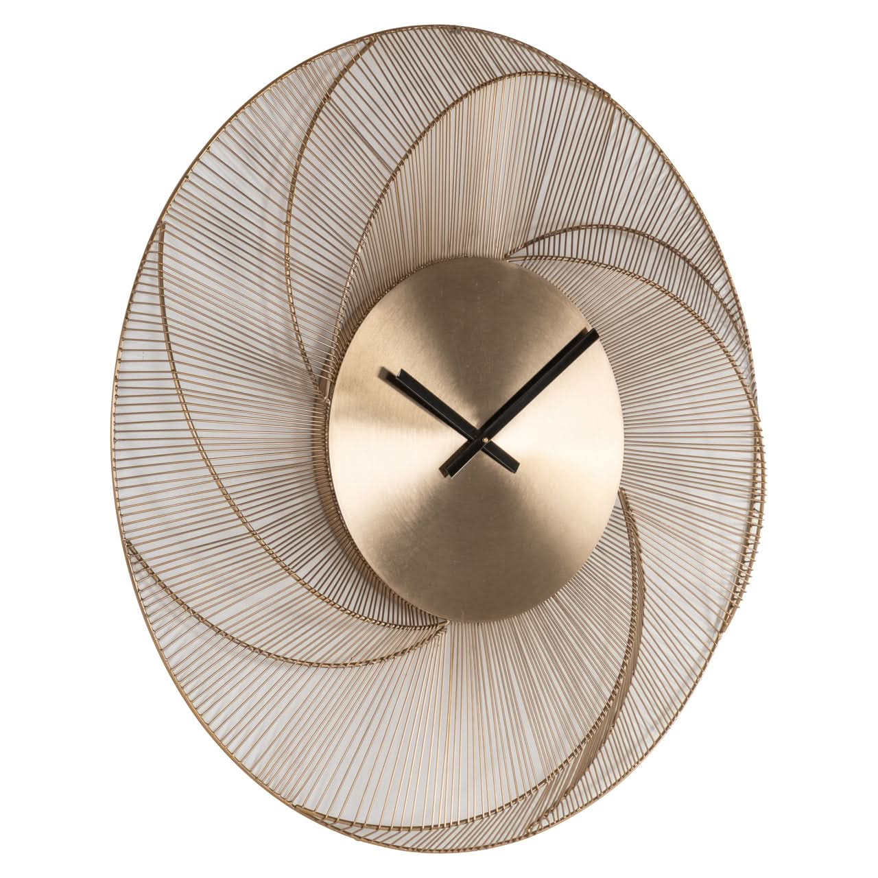 Richmond Interiors – Wanduhr Denver Gold Wanduhr Richmond Interiors