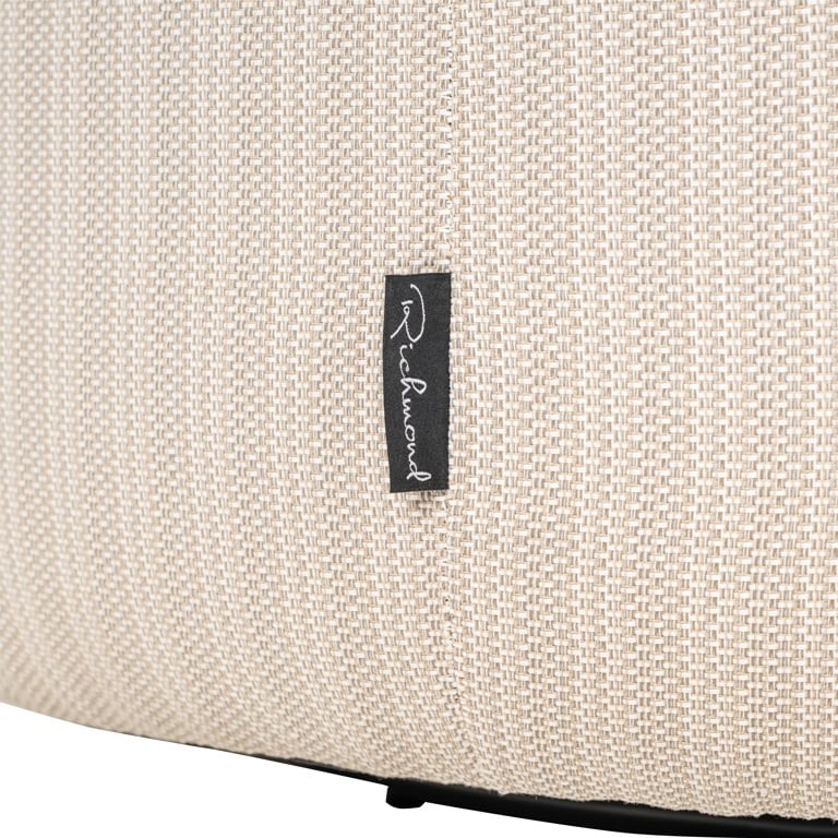 Richmond Interiors Outdoor Drehstuhl Nammos beige (22080 Beige) Outdoor Drehstuhl Richmond Interiors