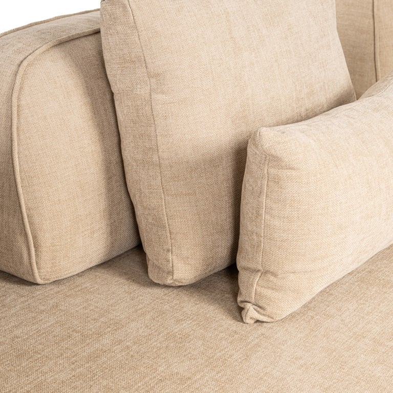Richmond Interiors Sofa Tudor mit abnehmbarer Rückenlehne sand olympus (Sand olympus) Ecksofa Richmond Interiors