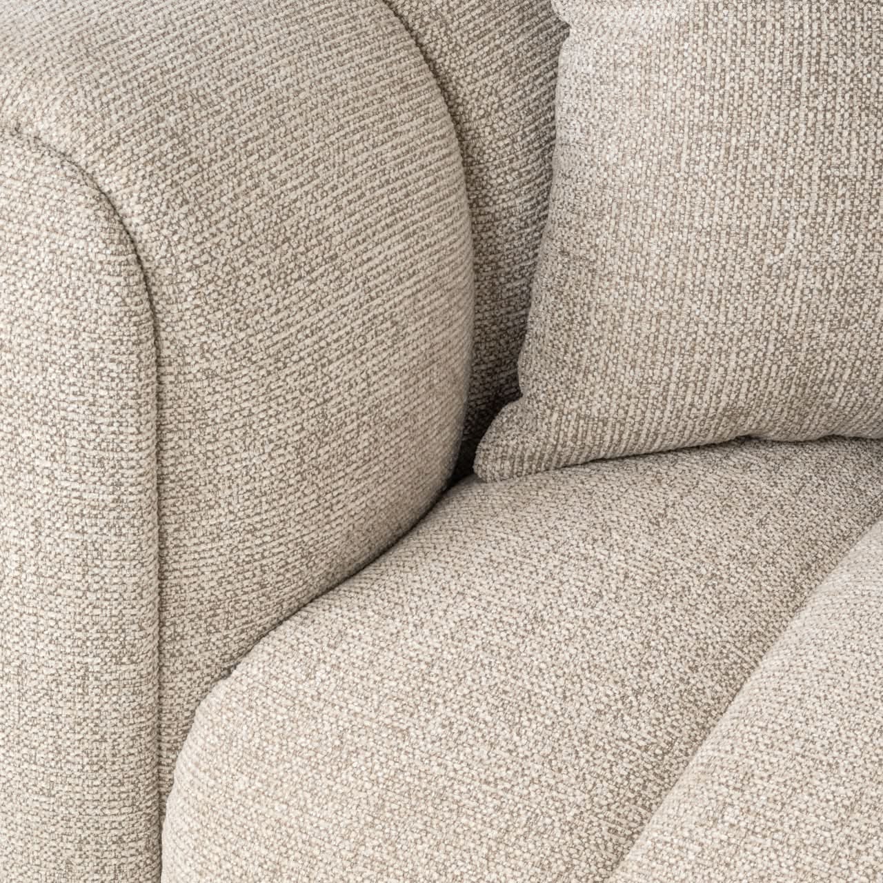 Richmond Interiors Sofa Novaro Natur Fancy – Lounge rechts Ecksofa Richmond Interiors