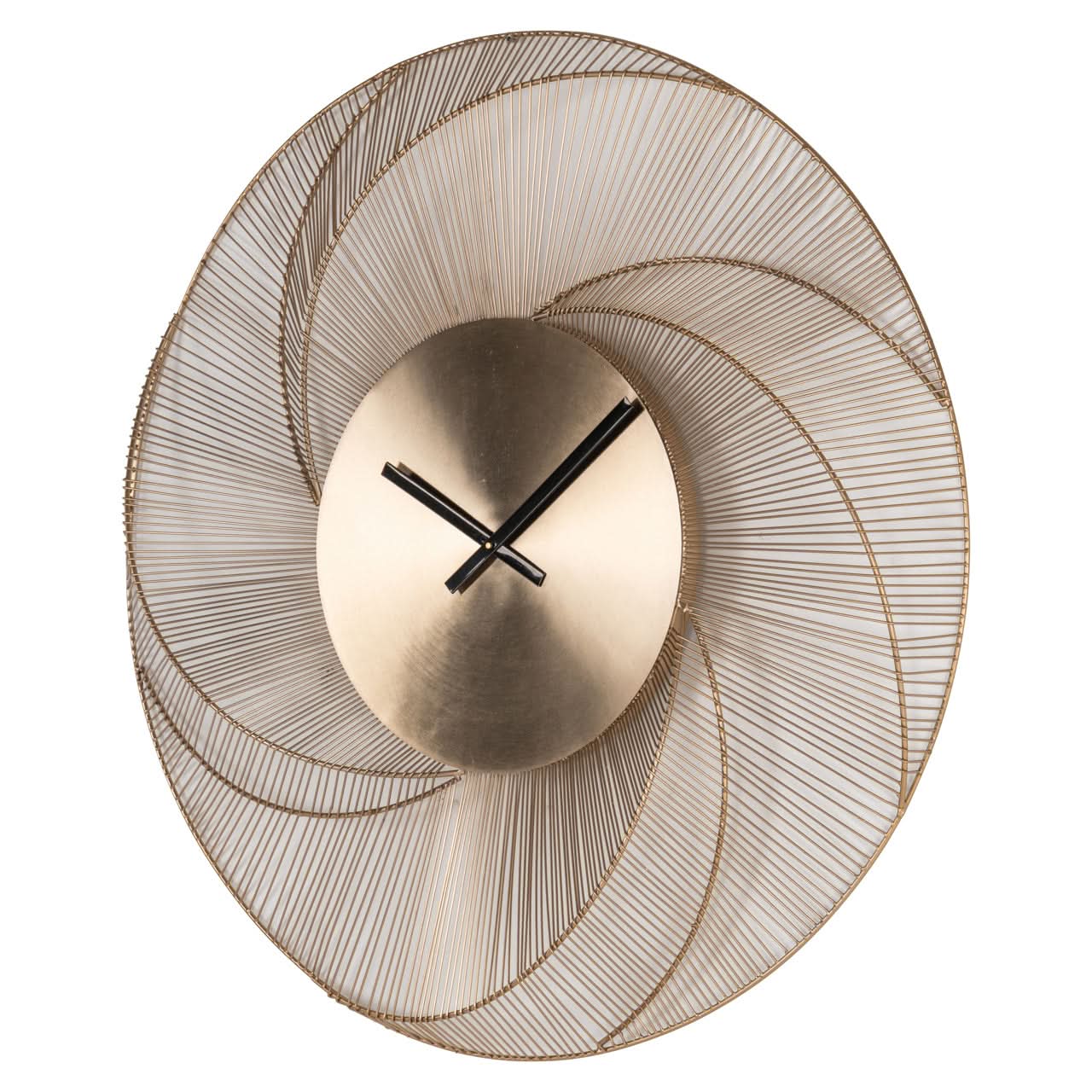 Richmond Interiors – Wanduhr Denver Gold Wanduhr Richmond Interiors