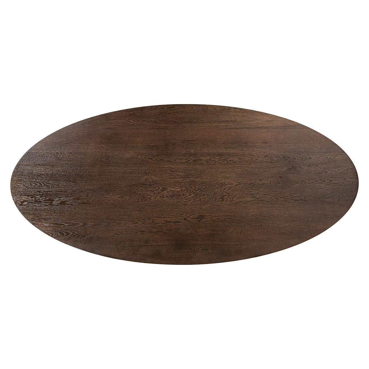 Richmond Interiors Esstisch Watson – Dark Brown (235 cm) mit Spidergestell Esstisch oval Richmond Interiors