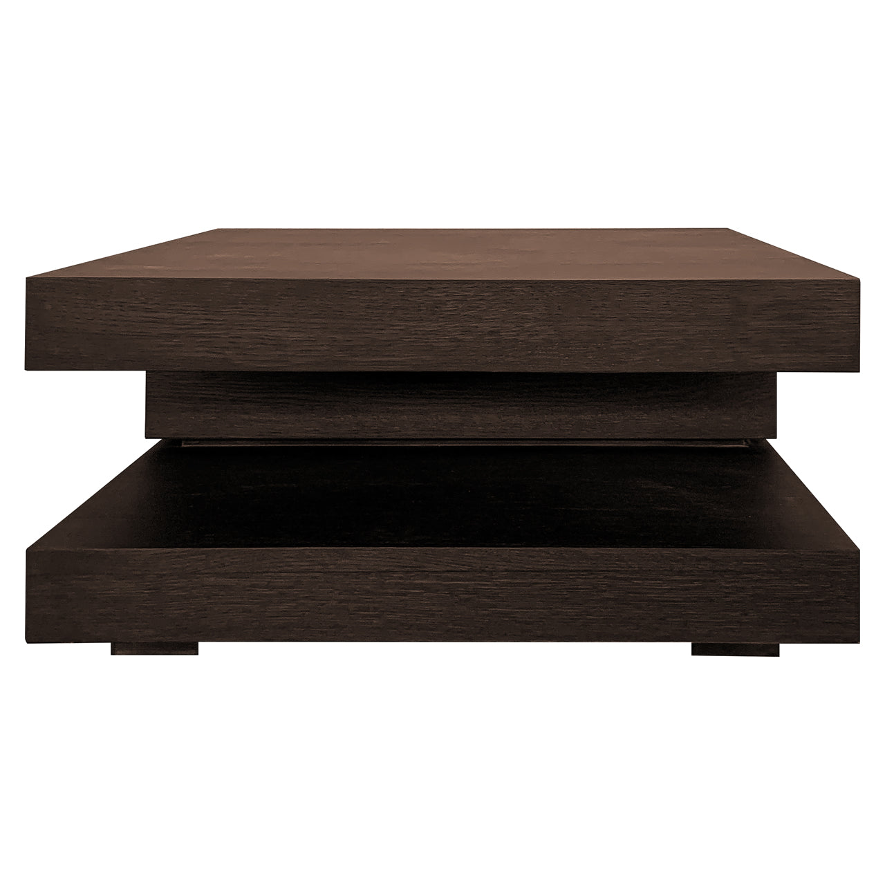Richmond Interiors Couchtisch Oakura brown 90x90 Couchtisch Richmond Interiors