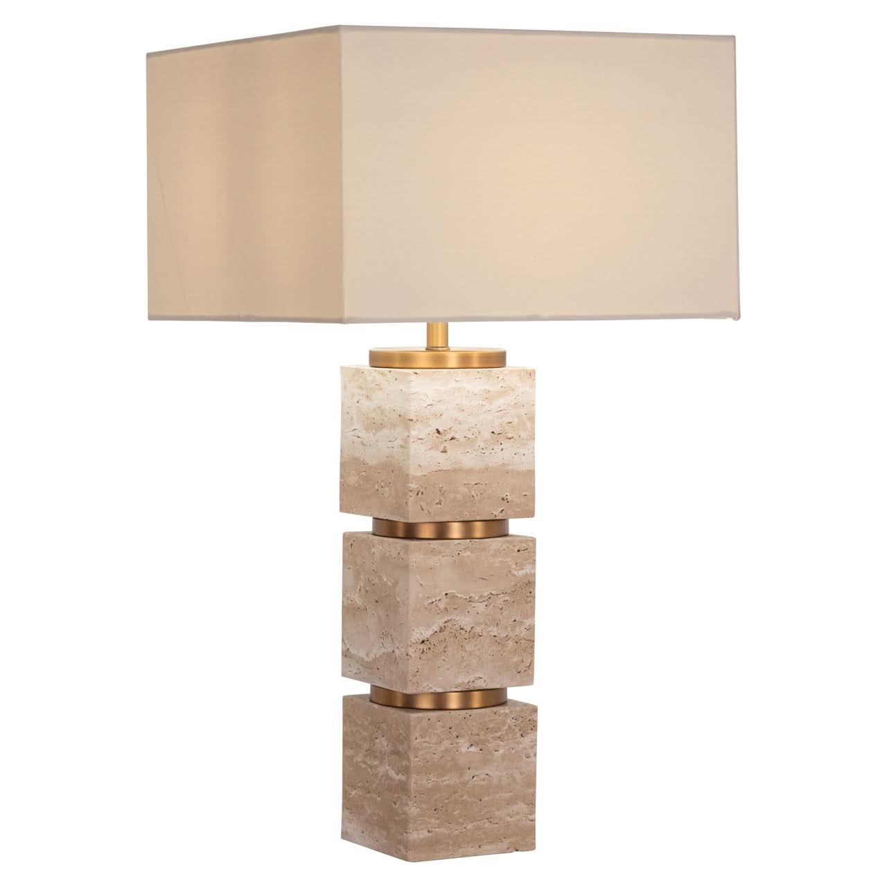 Richmond Interiors – 2er Set Tischlampen Jaella Beige 2er-Set Tischlampen Richmond Interiors