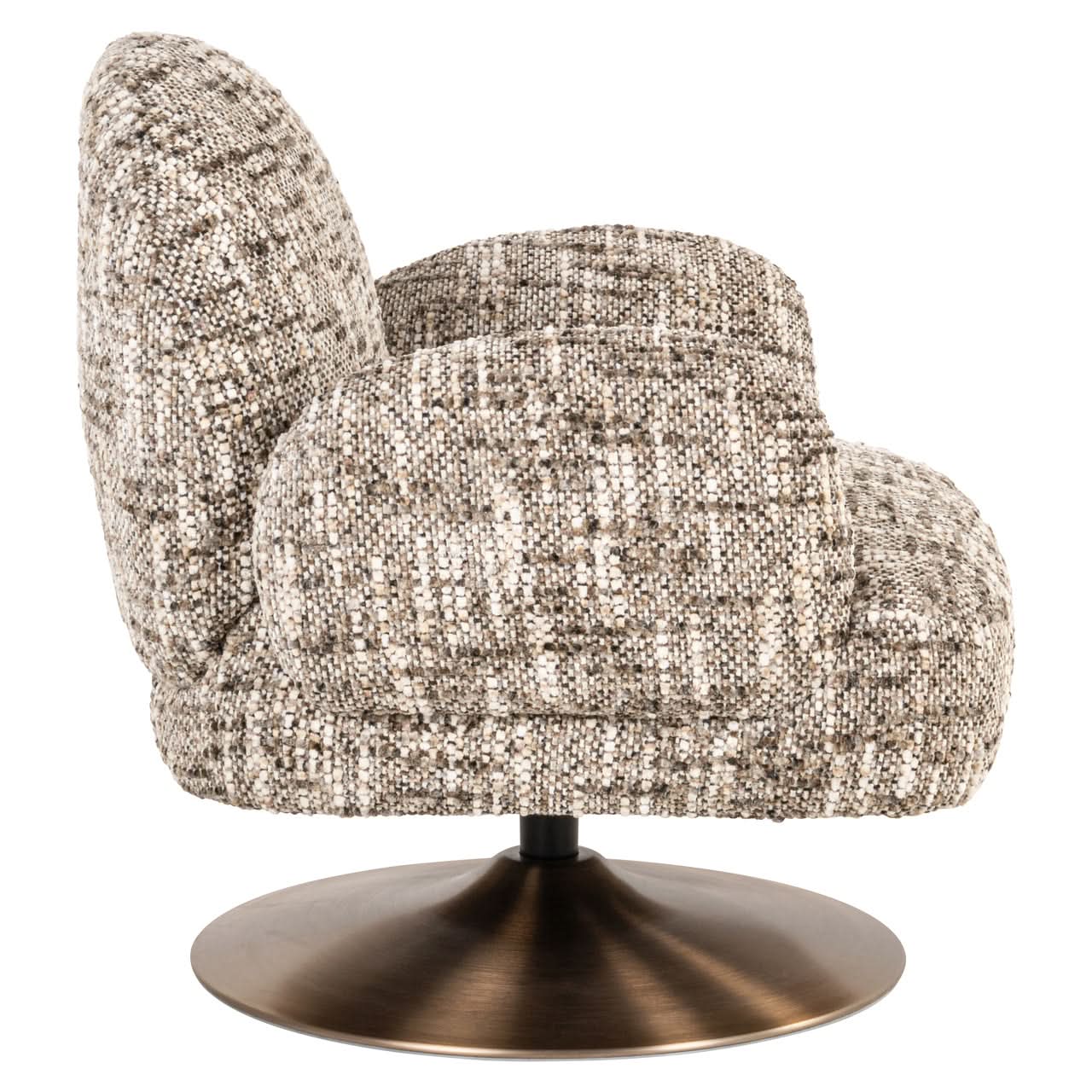 Richmond Interiors – Sessel Kagney brown omara swivel Polstersessel Richmond Interiors