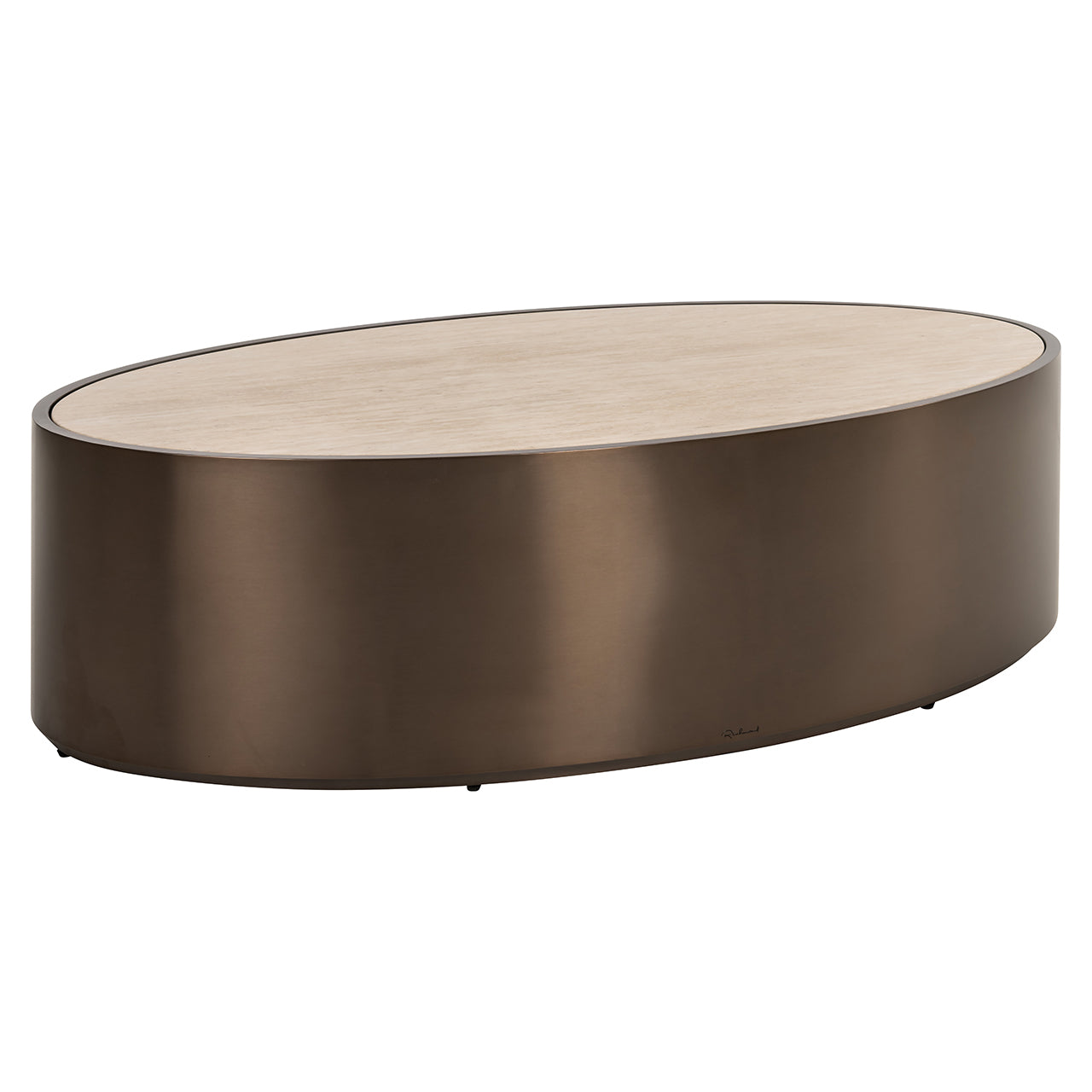 Richmond Interiors Couchtisch Bonanza – Bronze Couchtisch rund Richmond Interiors