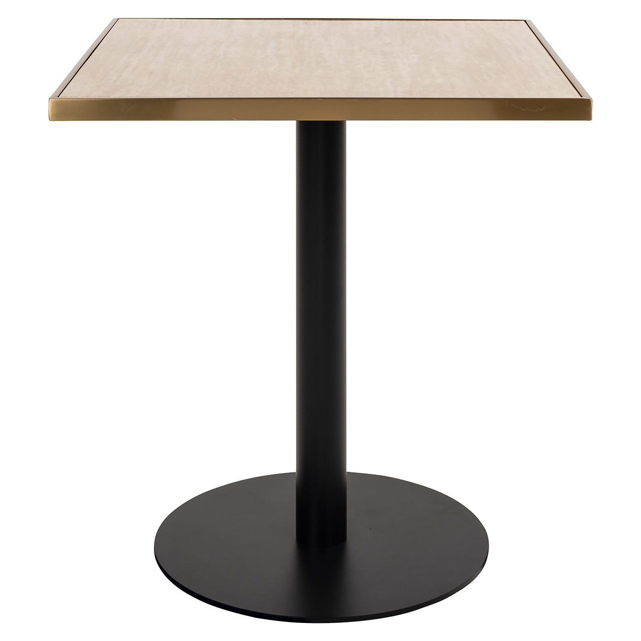 Richmond Interiors Bistrotisch Brazza 70x70 (Beige) Bistrotisch Richmond Interiors