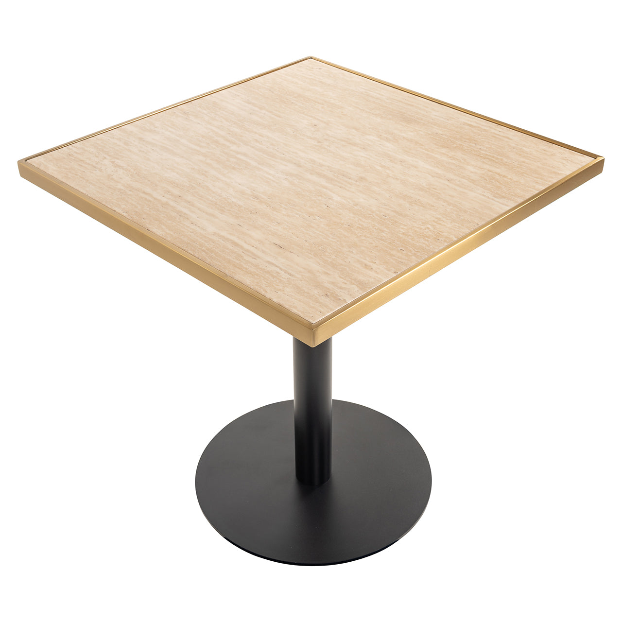 Richmond Interiors Bistrotisch Brazza 70x70 (Beige) Bistrotisch Richmond Interiors