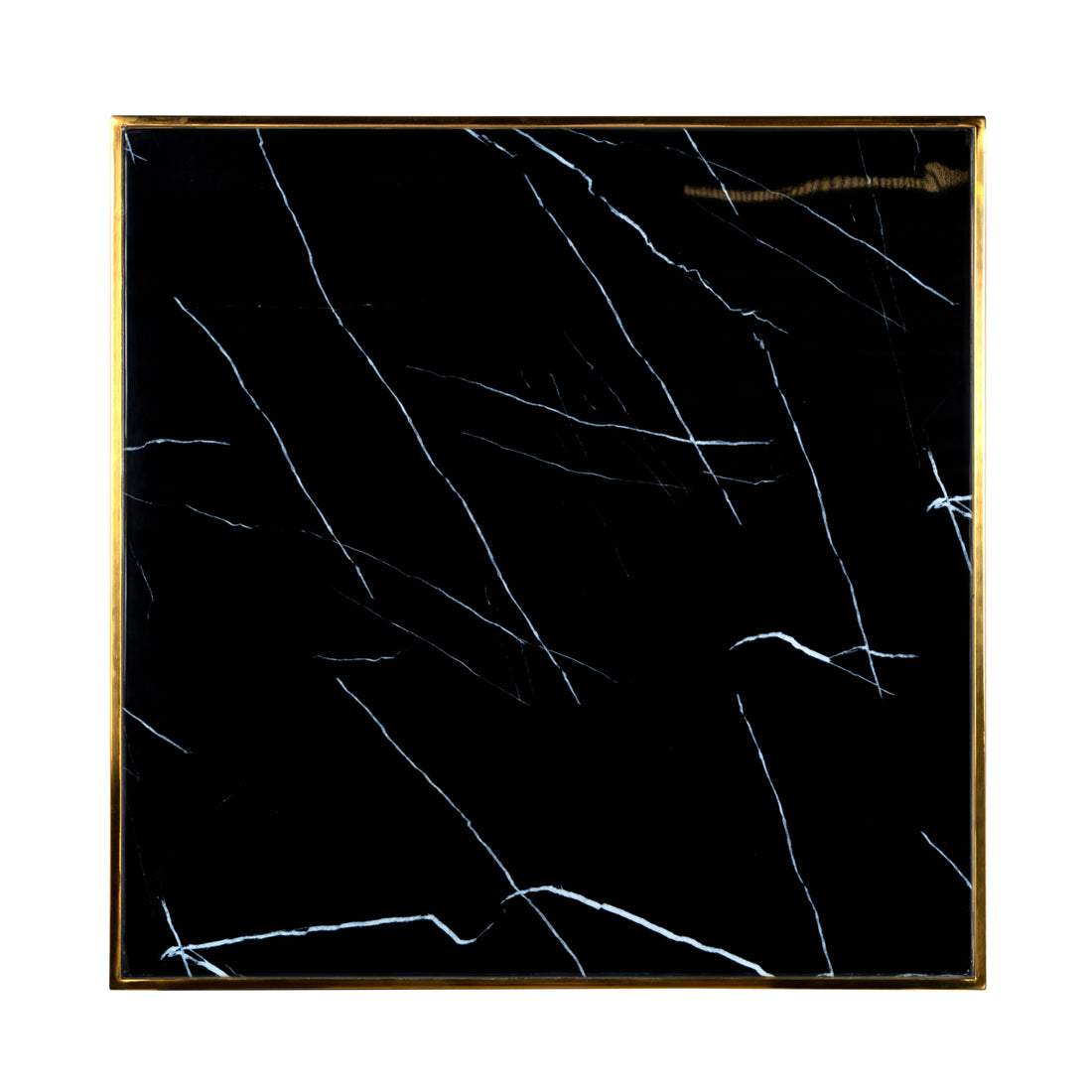 Richmond Interiors Bistro-Tisch Can Roca black/gold 70x70 Bistro-Tisch Richmond Interiors