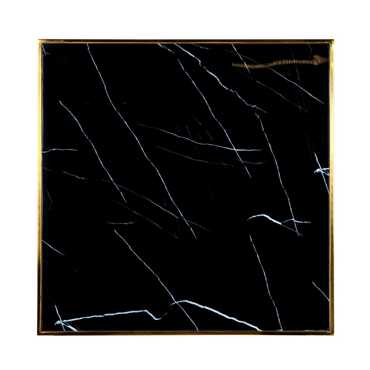 Richmond Interiors Bistro-Tisch Can Roca black/gold 70x70 Bistro-Tisch Richmond Interiors