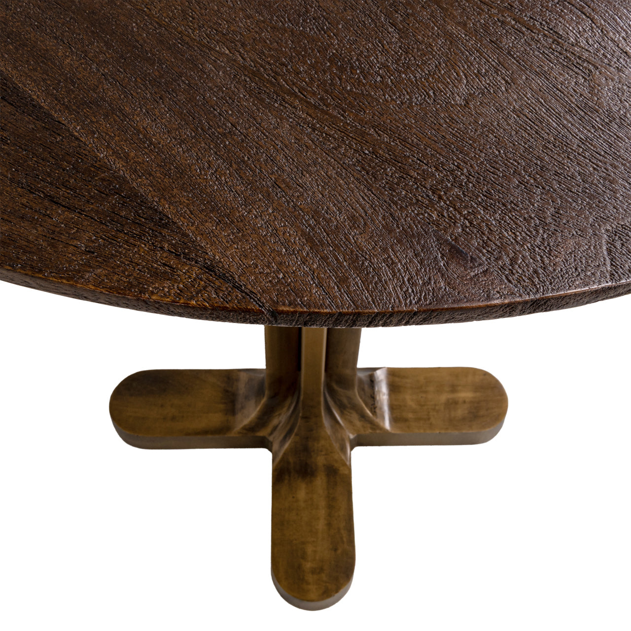 Richmond Interiors Bistro-Tisch Revelin dark brown 75Ø Bistro-Tisch Richmond Interiors