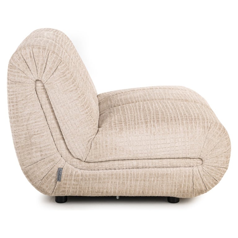Richmond Interiors Fauteuil Kyli cream jasper (Jasper 11 Cream) Fauteuil Richmond Interiors