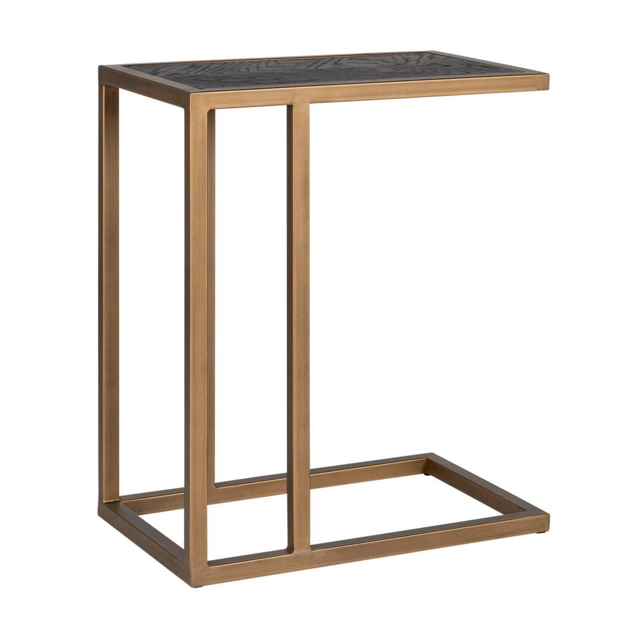 Richmond Interiors Beistelltisch Blackbone Brass black rustic Beistelltisch Richmond Interiors