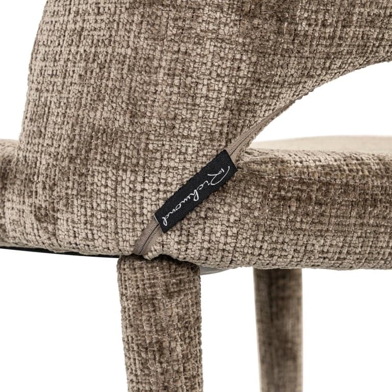 Richmond Interiors - 2er-Set Esszimmerstuhl Cecilia stone chenille fire retardant (Niagara 104 Stone Chenille) Esszimmerstuhl Richmond Interiors