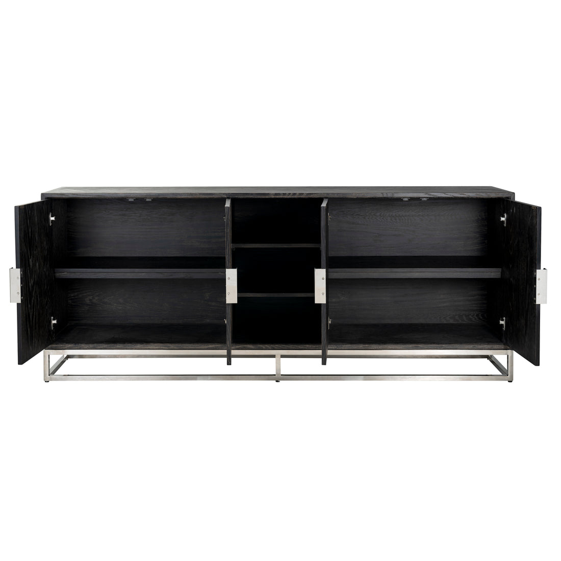 Richmond Interiors Sideboard Blackbone Silver black rustic Sideboard Richmond Interiors