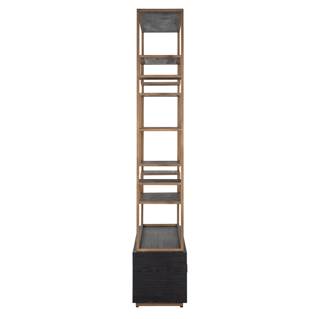 Richmond Interiors Vitrine Hunter black rustic Vitrine Richmond Interiors