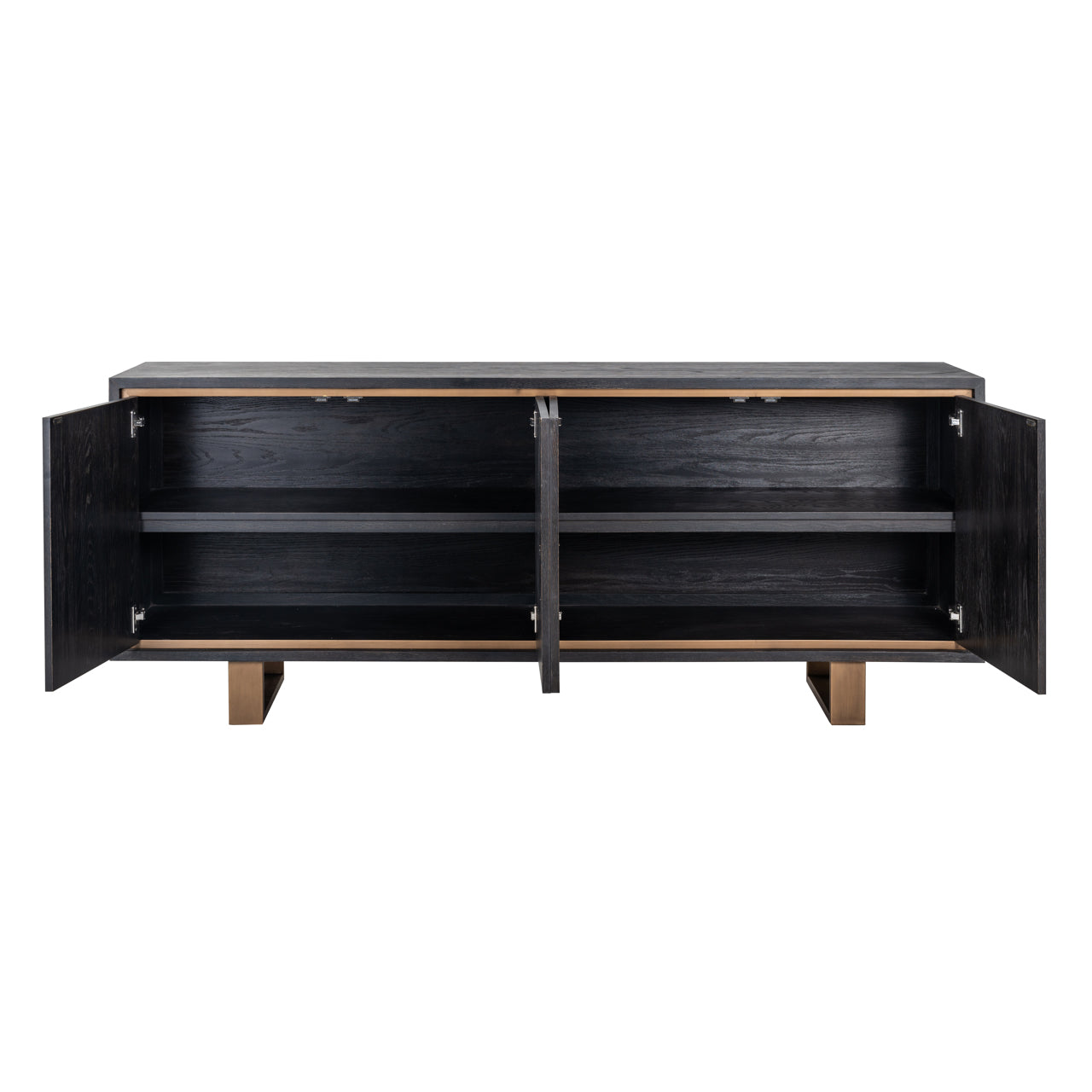 Richmond Interiors Sideboard Hunter black rustic Sideboard Richmond Interiors