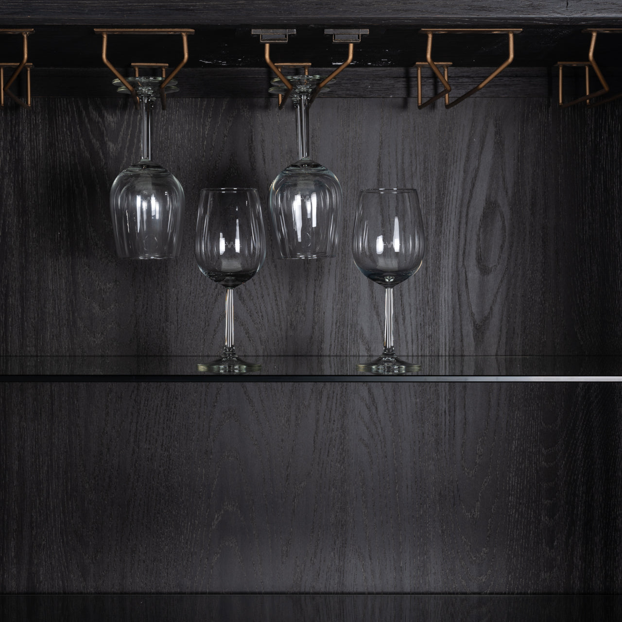 Richmond Interiors Schrank Bloomville brass shagreen Schrank Richmond Interiors