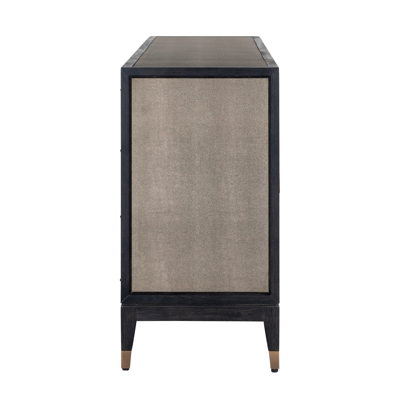 Richmond Interiors Sideboard Bloomville brass shagreen Sideboard Richmond Interiors