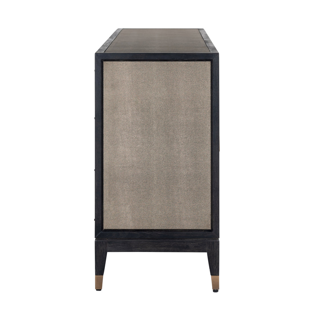 Richmond Interiors Sideboard Bloomville brass shagreen Sideboard Richmond Interiors