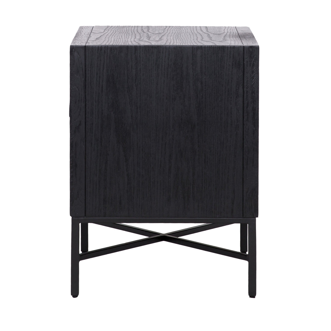 Richmond Interiors Nachttisch Blax black Nachttisch Richmond Interiors