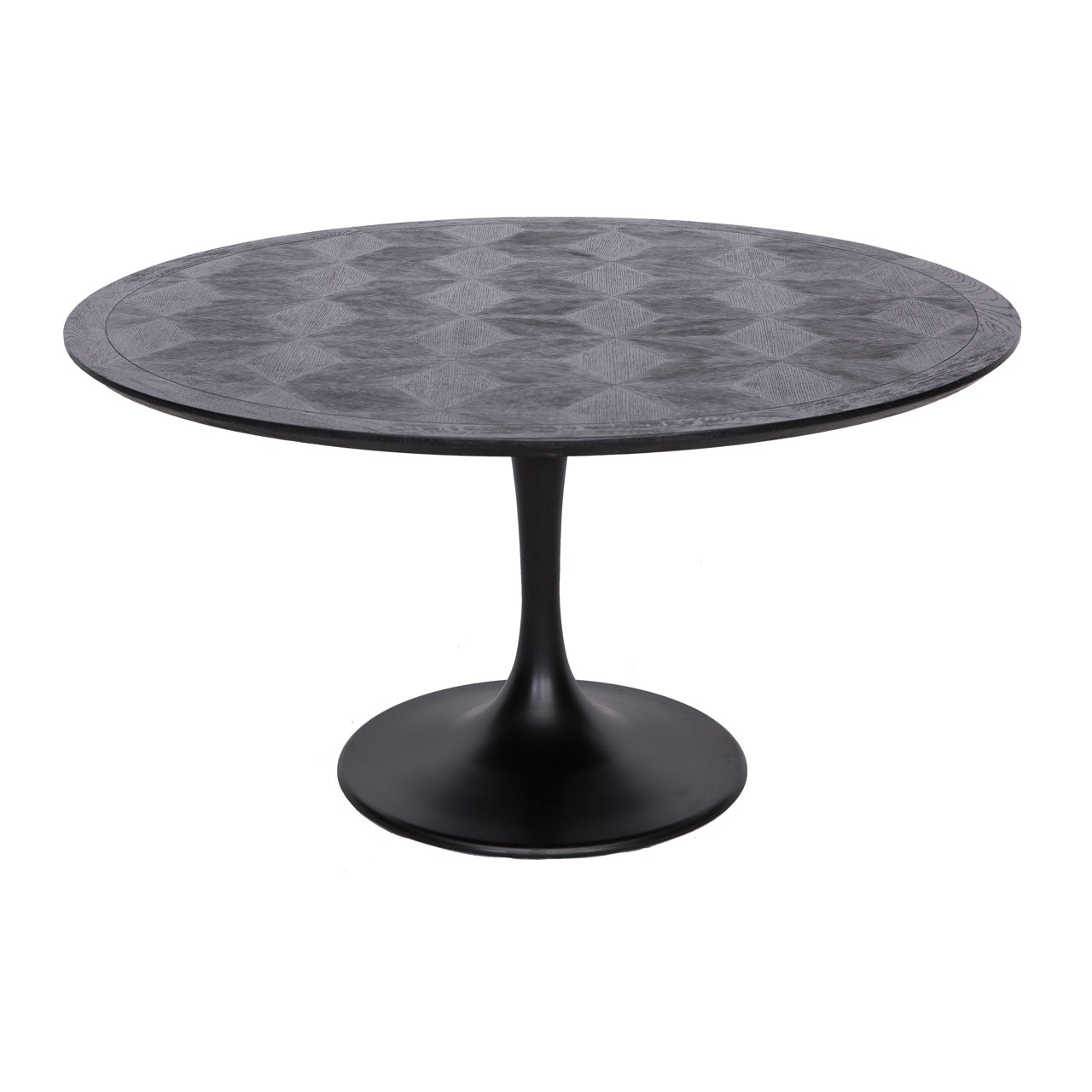 Richmond Interiors Esstisch Blax black 140Ø Esstisch Richmond Interiors
