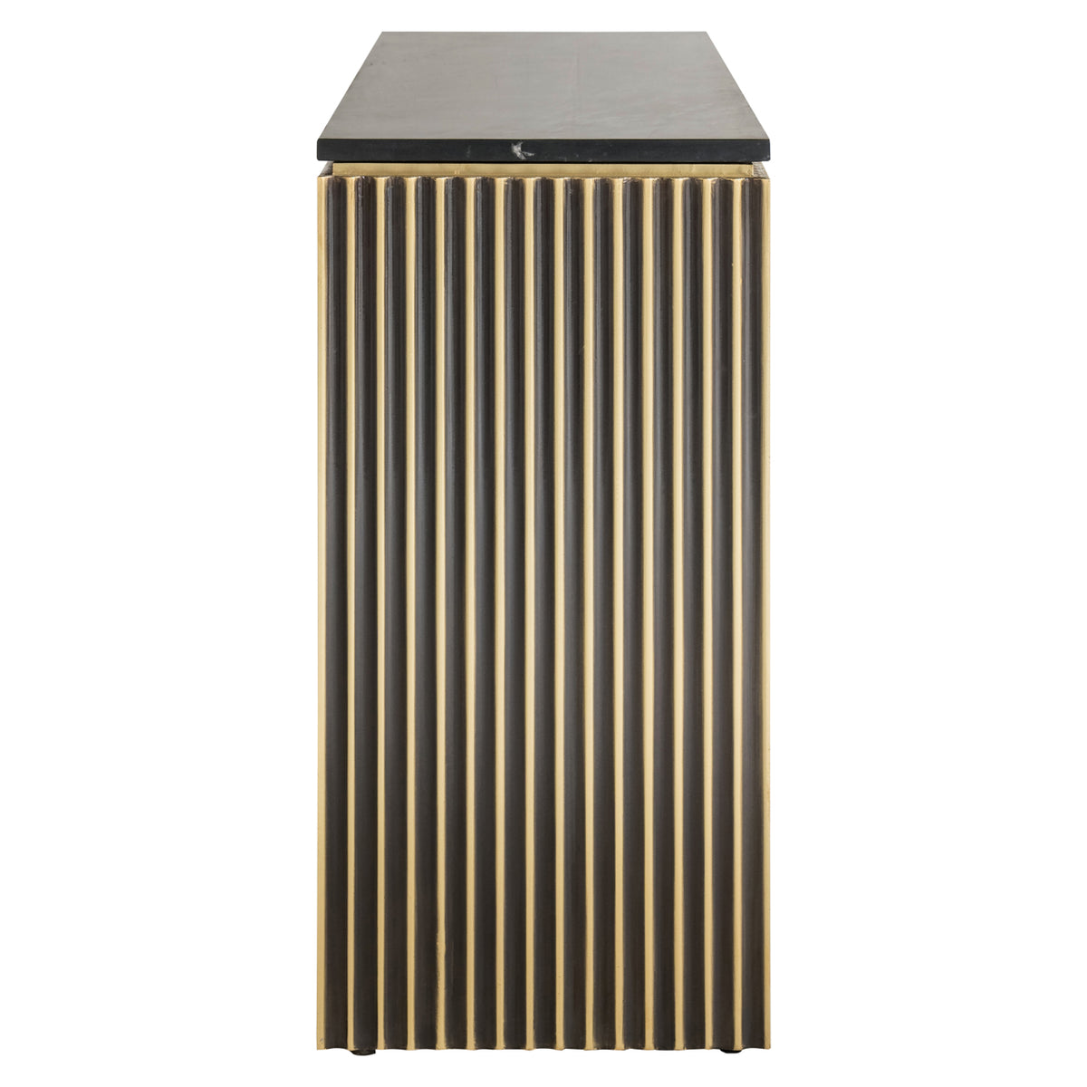 Richmond Interiors Sideboard Les Arcs brushed gold Richmond Interiors