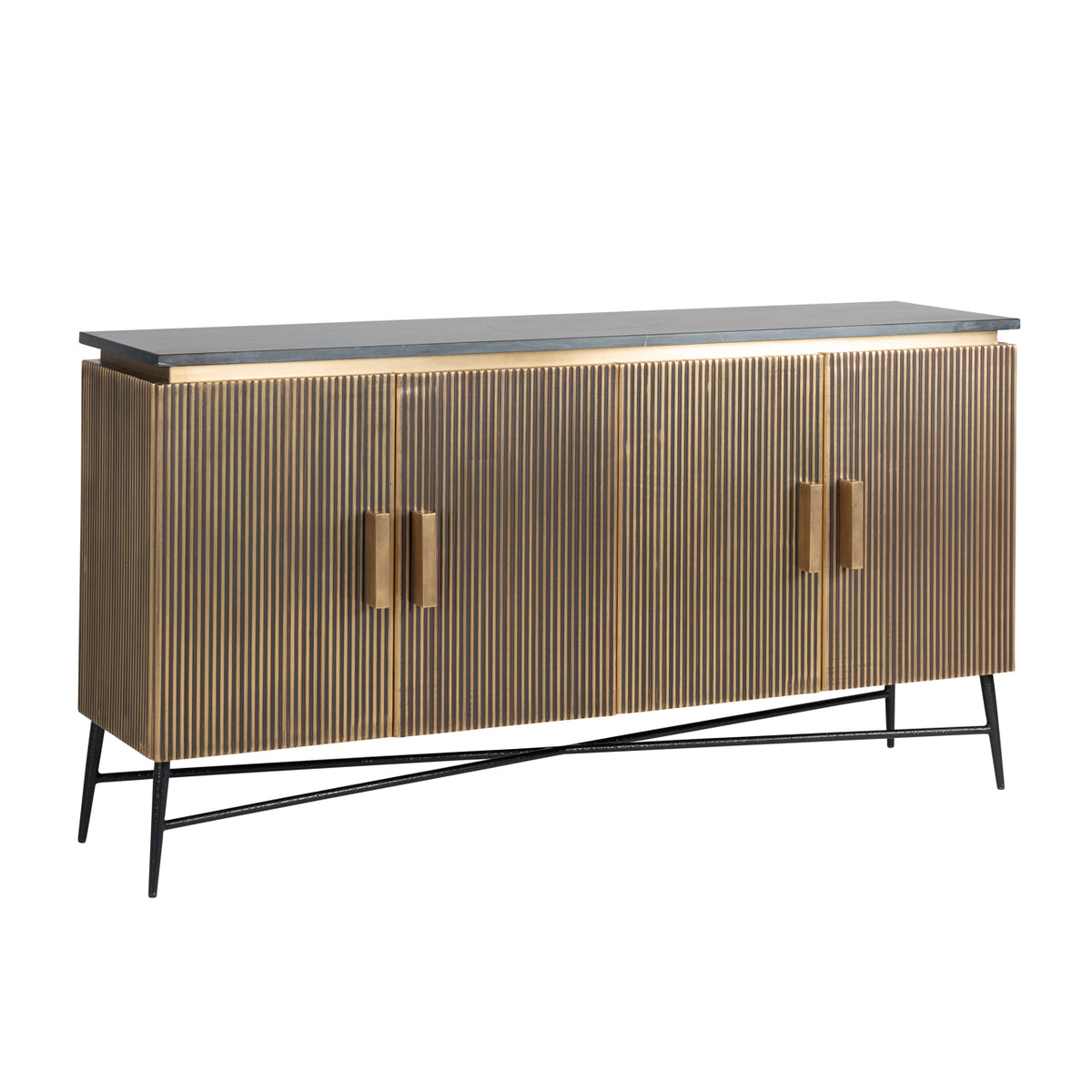 Richmond Interiors Sideboard Ironville gold Richmond Interiors
