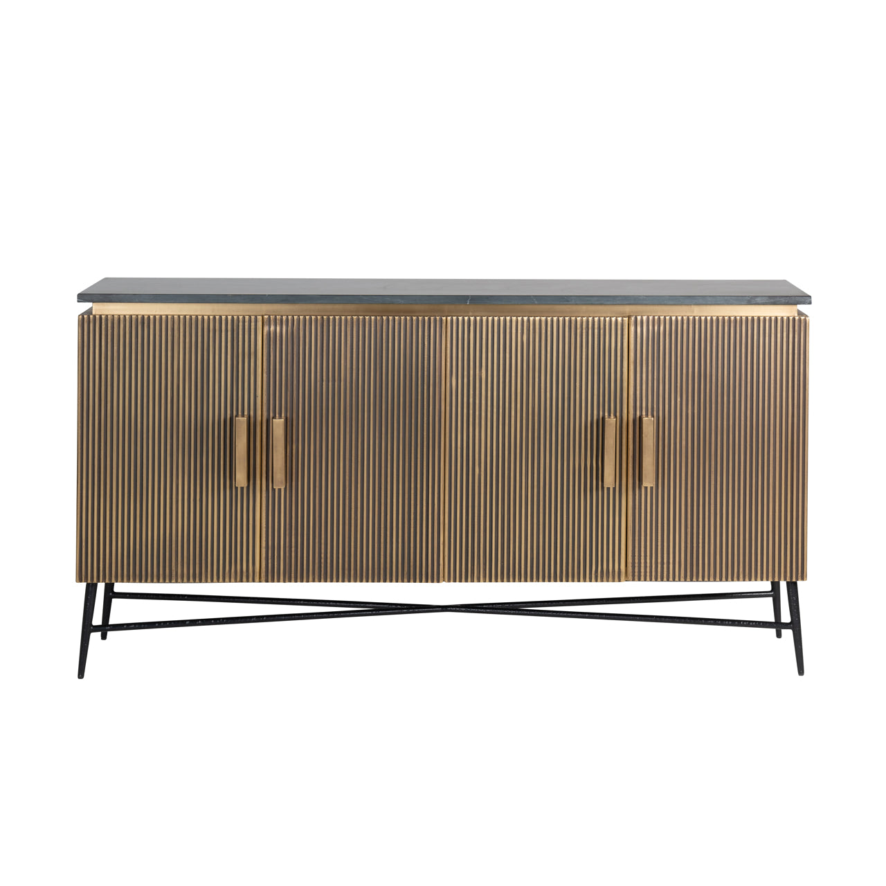 Richmond Interiors Sideboard Ironville gold Sideboard Richmond Interiors