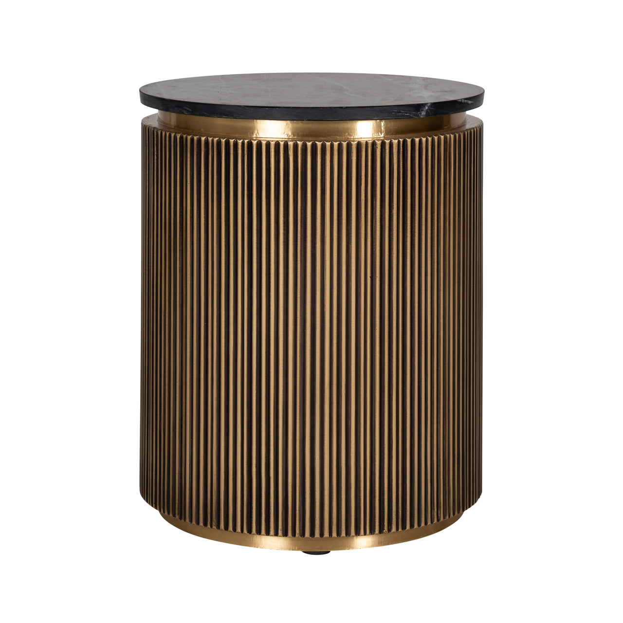 Richmond Interiors Beistelltisch Ironville gold 50Ø Beistelltisch Richmond Interiors