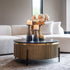 Richmond Interiors Couchtisch Ironville 90Ø gold Couchtisch rund Richmond Interiors