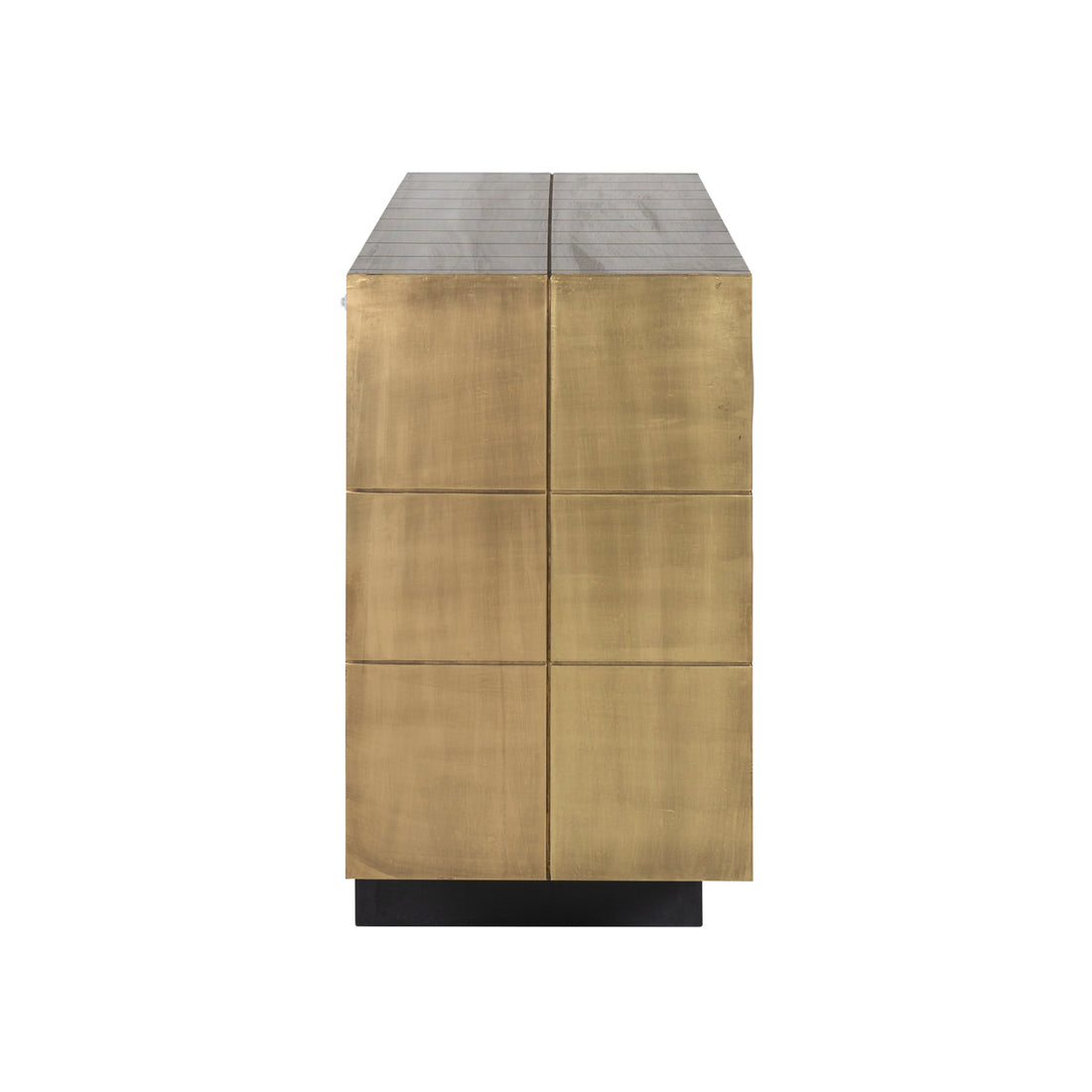 Richmond Interiors Sideboard Collada brushed gold Sideboard Richmond Interiors