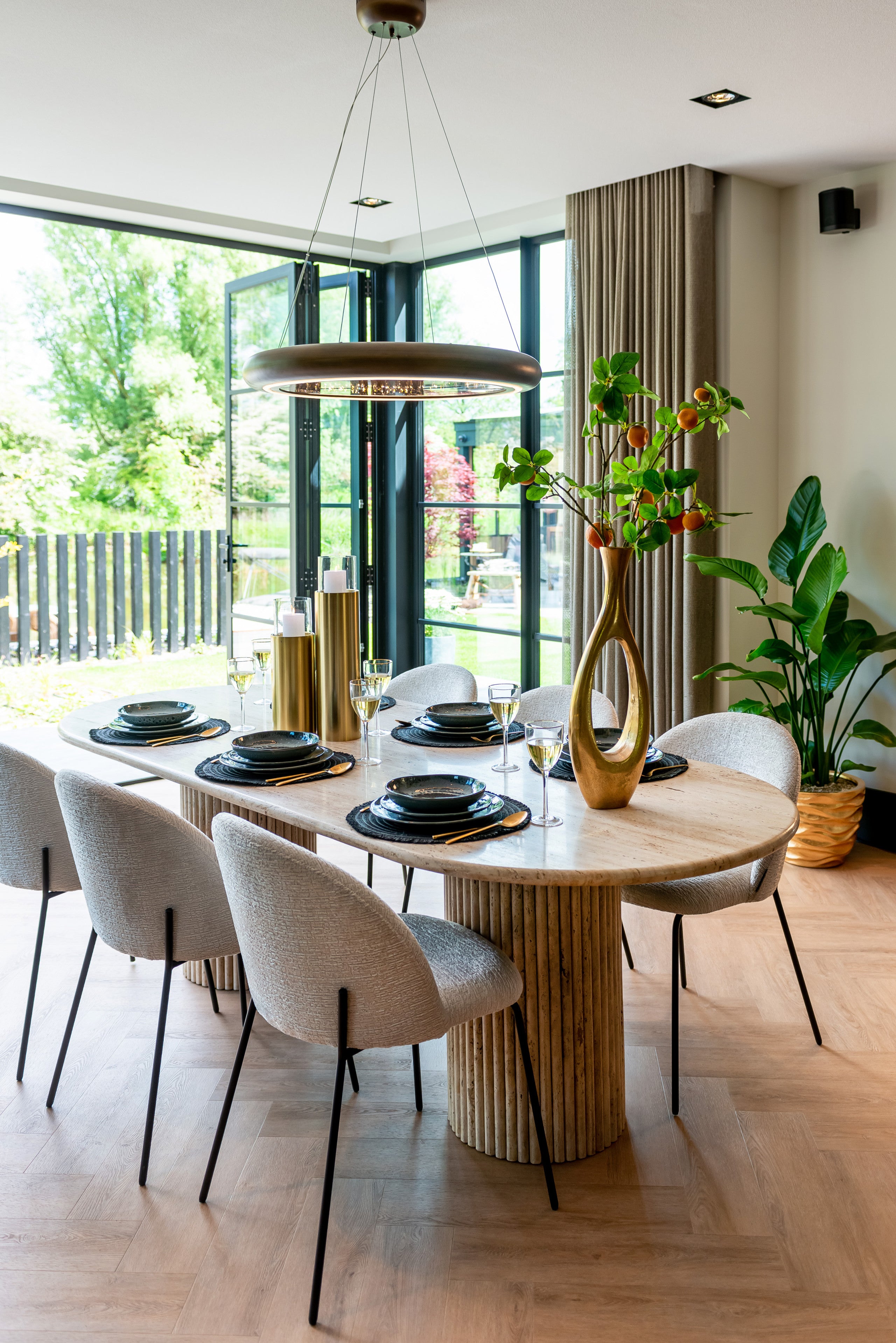 Richmond Interiors Esstisch La Cantera beige 240 Esstisch Richmond Interiors