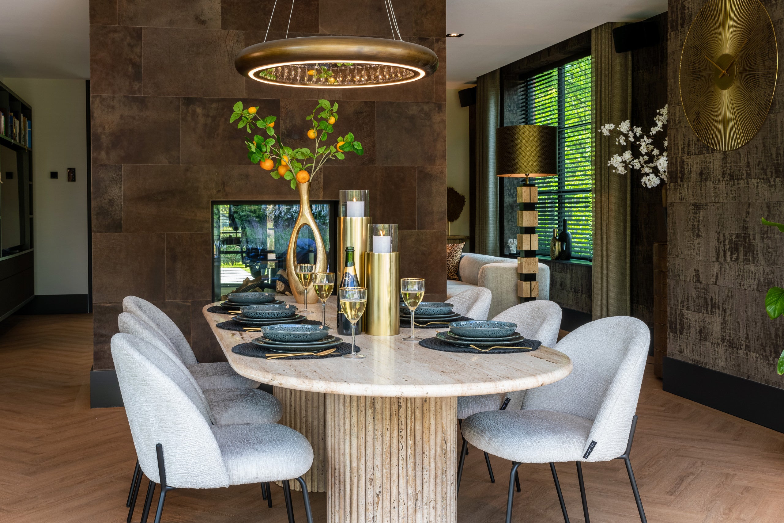 Richmond Interiors Esstisch La Cantera beige 240 Esstisch Richmond Interiors