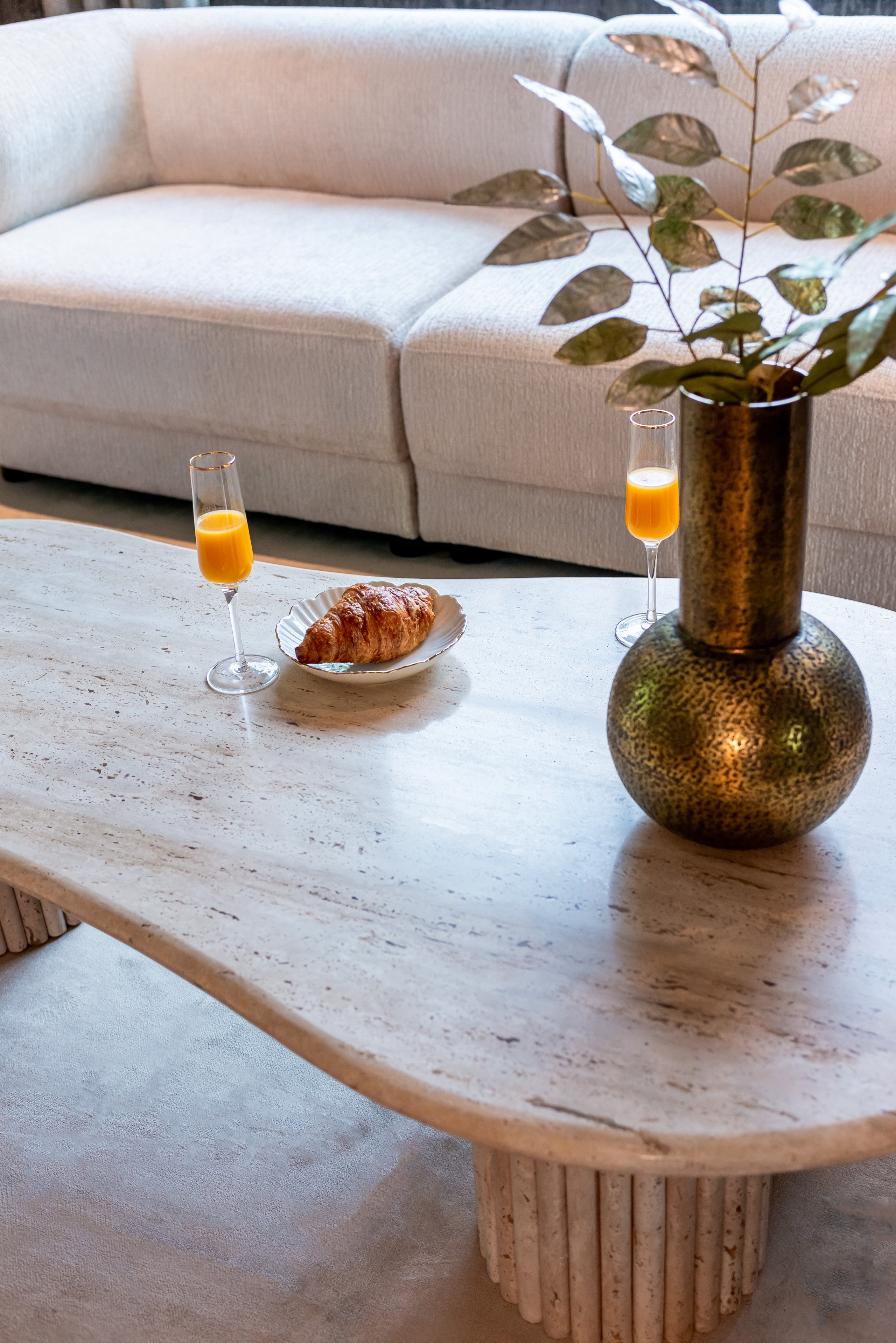 Richmond Interiors Couchtisch La Cantera beige Couchtisch Richmond Interiors