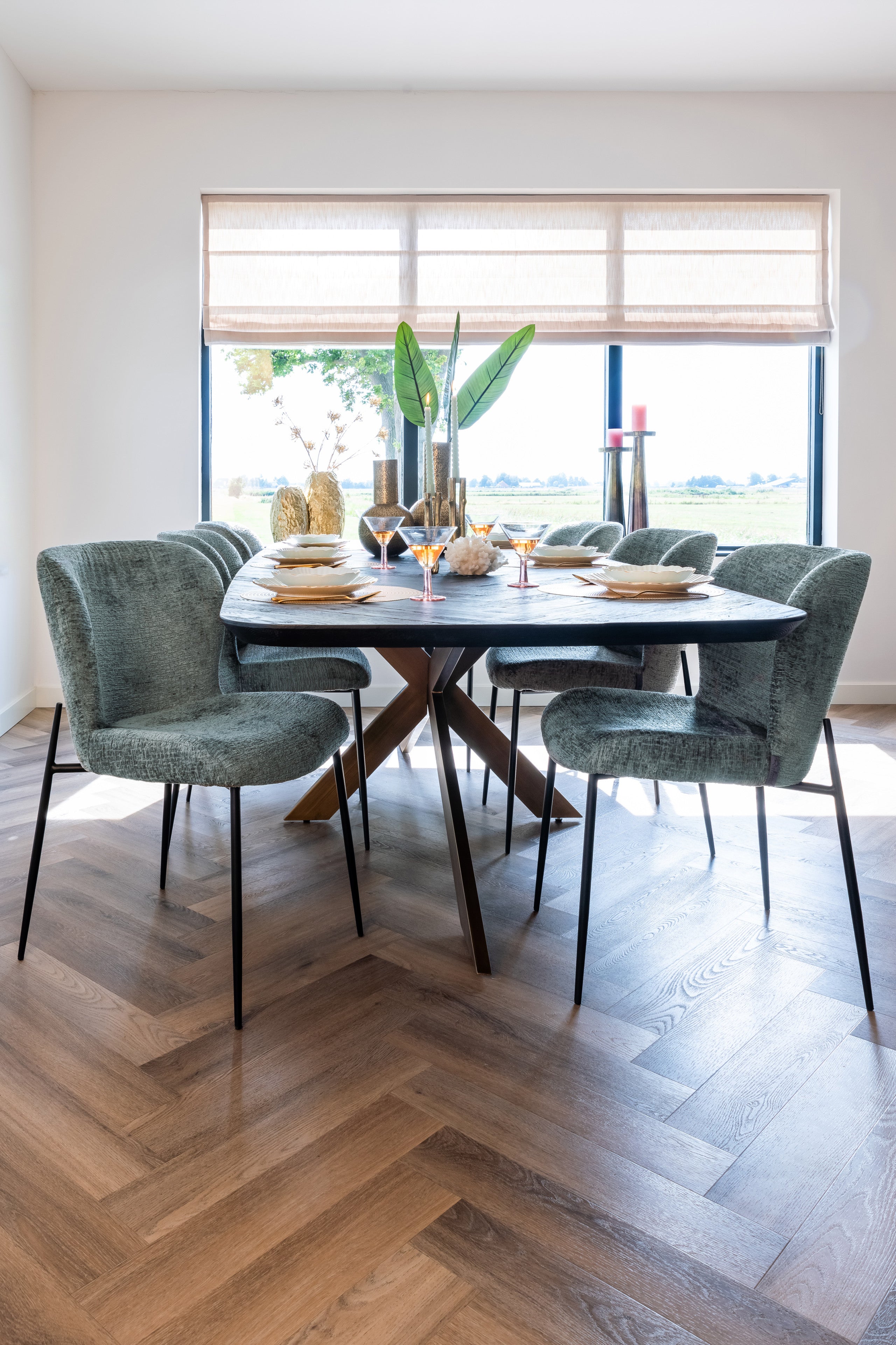 Richmond Interiors Esstisch Hayley dark coffee 280 Esstisch Richmond Interiors