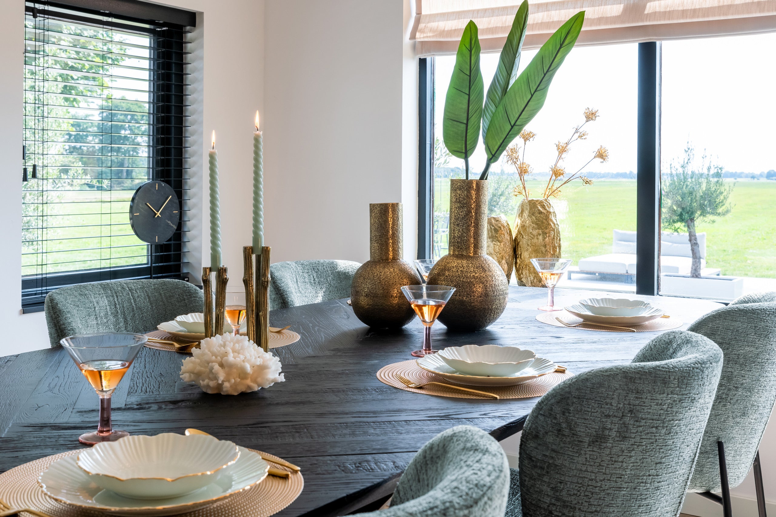 Richmond Interiors Esstisch Hayley dark coffee 280 Esstisch Richmond Interiors