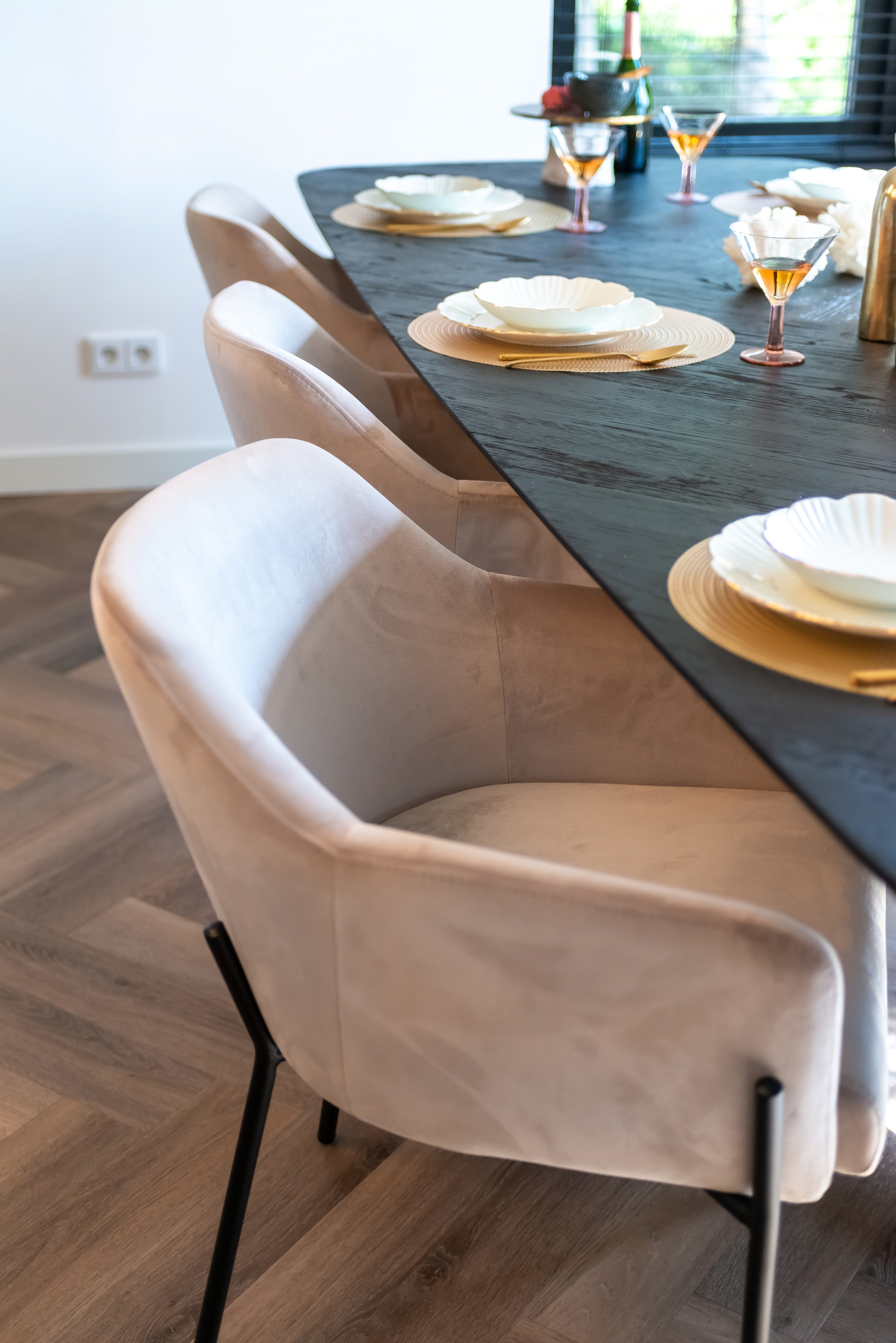 Richmond Interiors Esstisch Hayley dark coffee 280 Esstisch Richmond Interiors