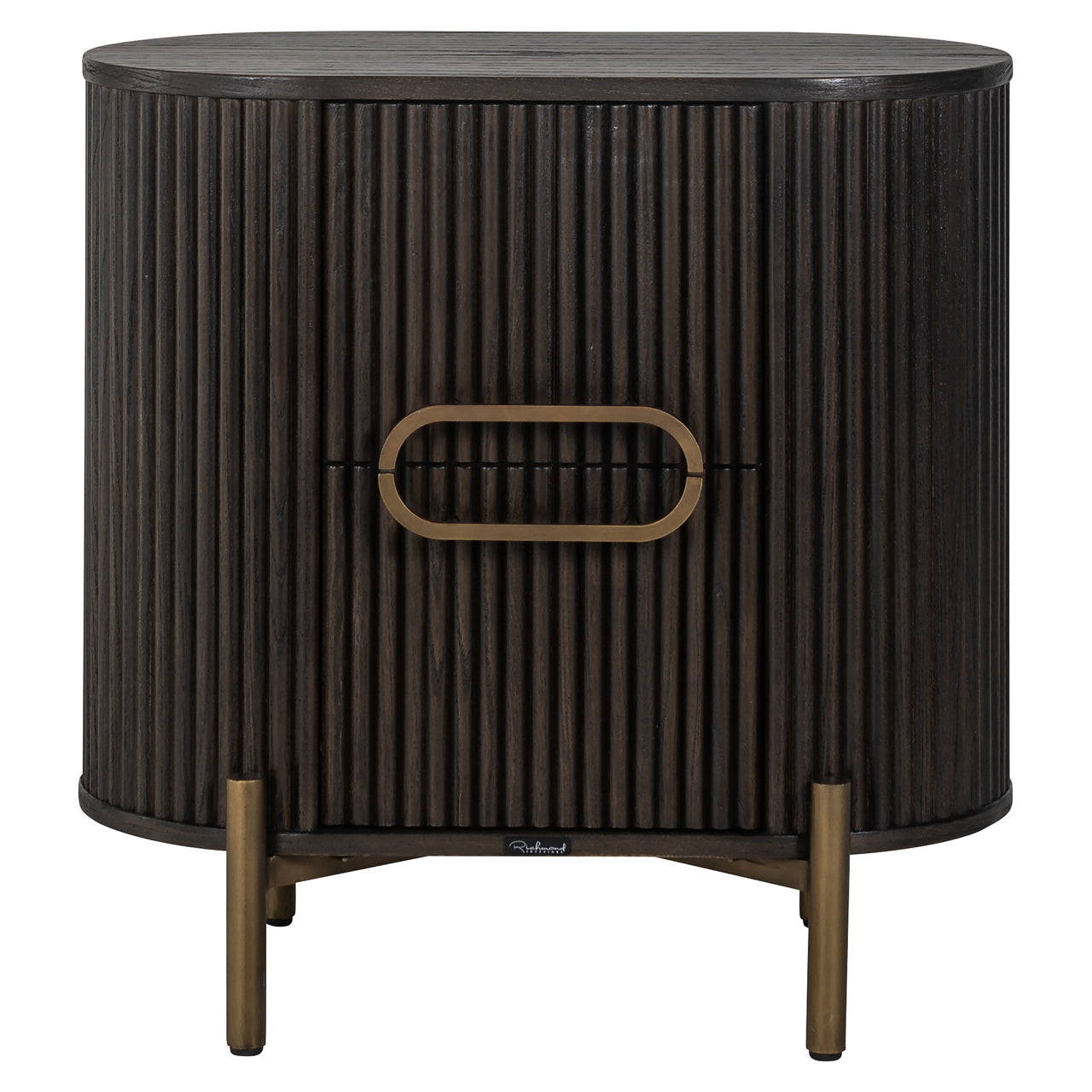 Richmond Interiors Nachttisch Luxor brown Nachttisch Richmond Interiors
