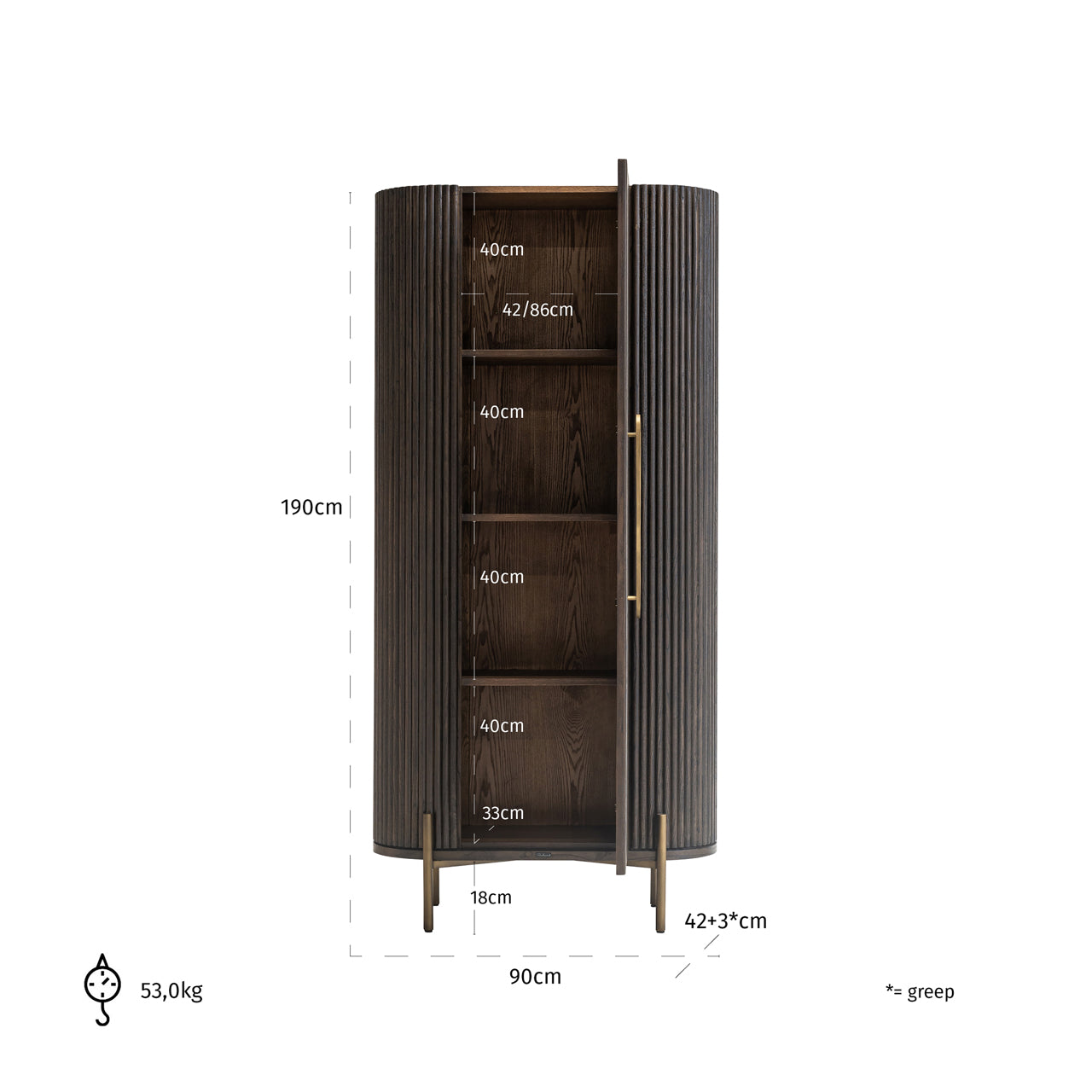Richmond Interiors Schrank Luxor brown Schrank Richmond Interiors