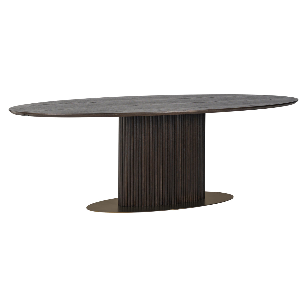 Richmond Interiors Esstisch Luxor brown oval 300 Esstisch Richmond Interiors