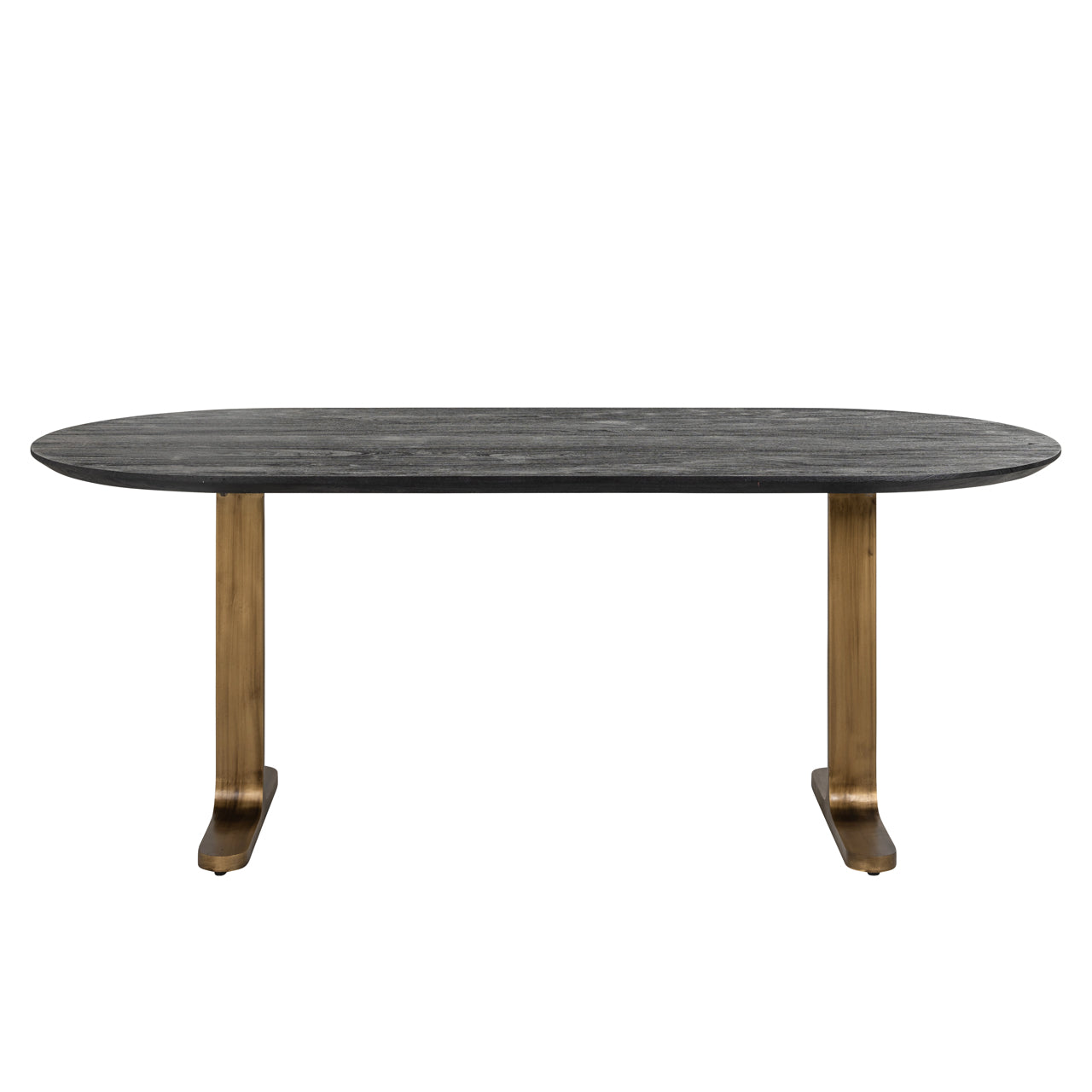 Richmond Interiors Esstisch Revelin black/gold 200 Esstisch Richmond Interiors
