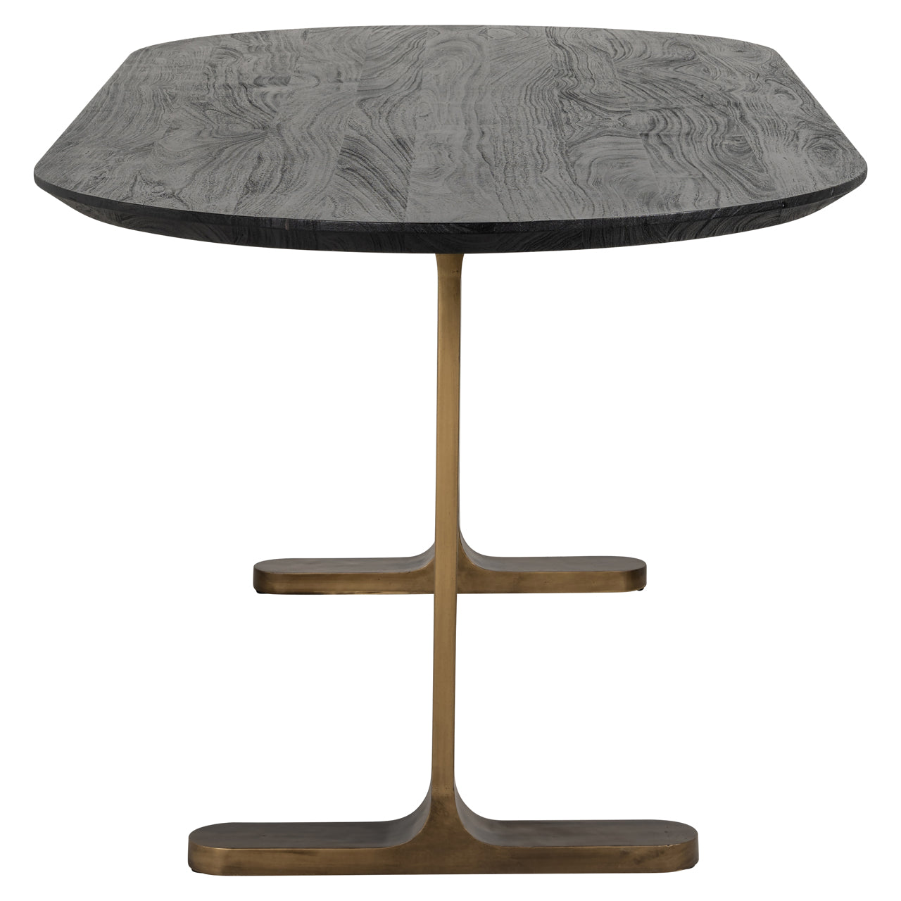 Richmond Interiors Esstisch Revelin black/gold 200 Esstisch Richmond Interiors